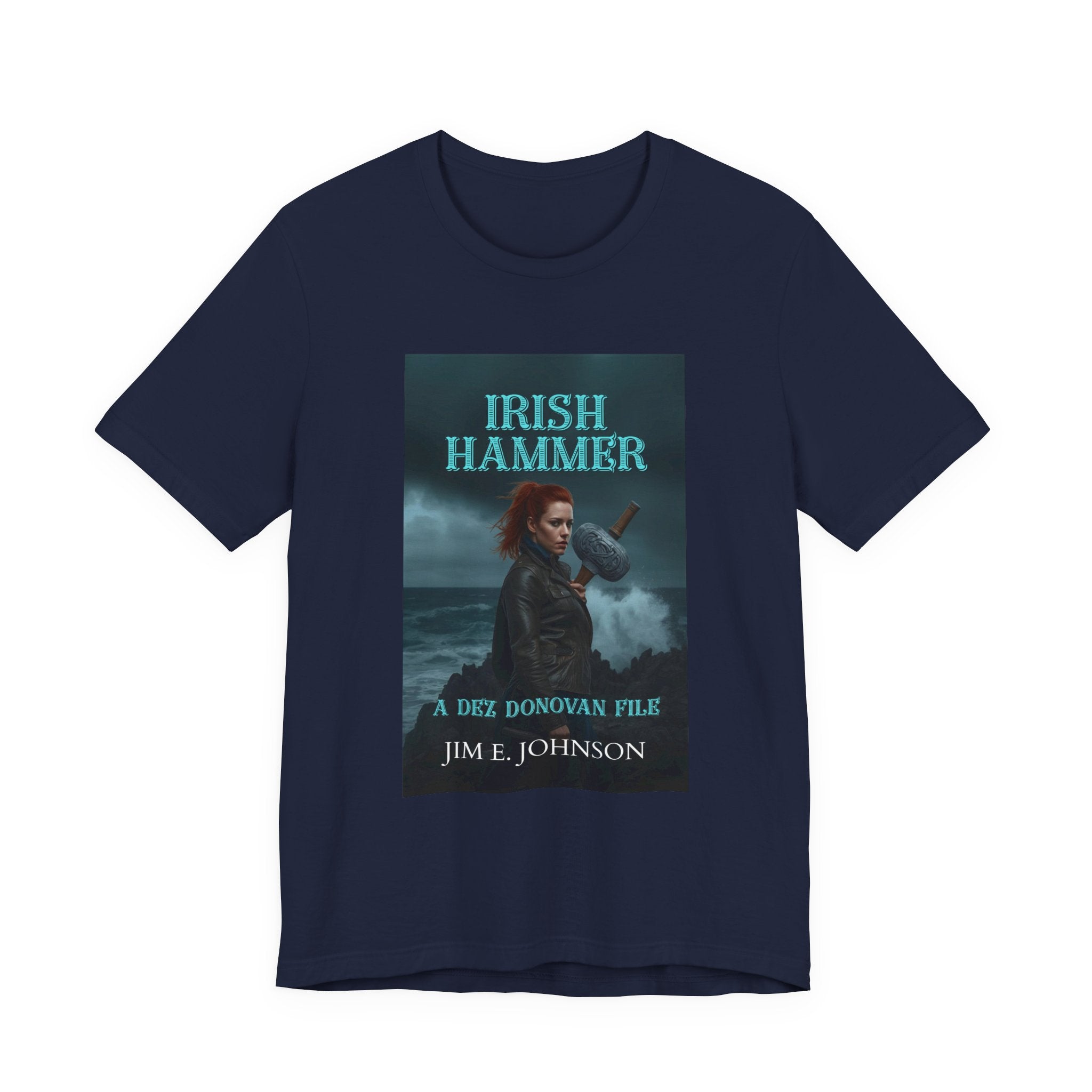 Irish Hammer Graphic Tee — 'Irish Hammer' Book Cover Shirt