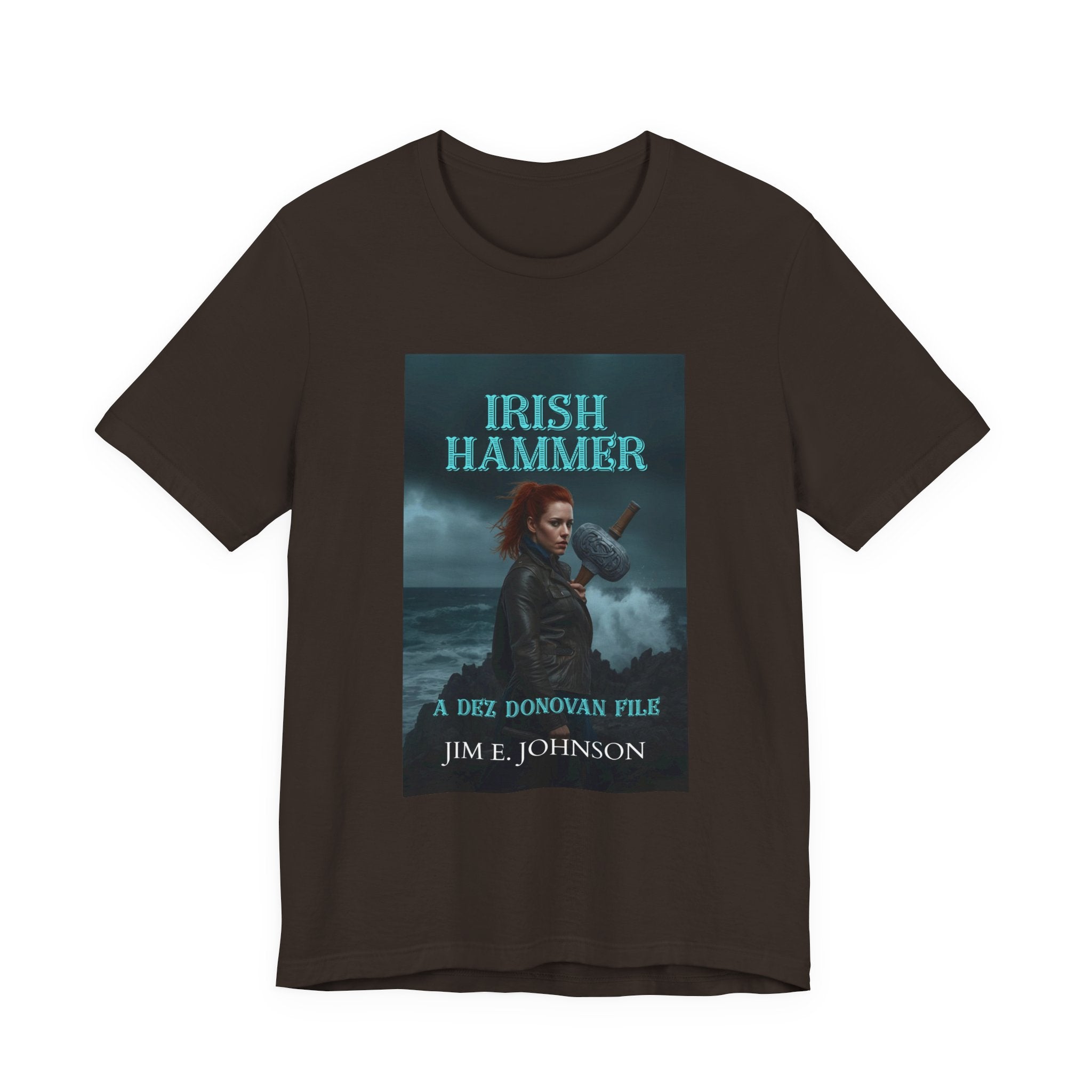 Irish Hammer Graphic Tee — 'Irish Hammer' Book Cover Shirt