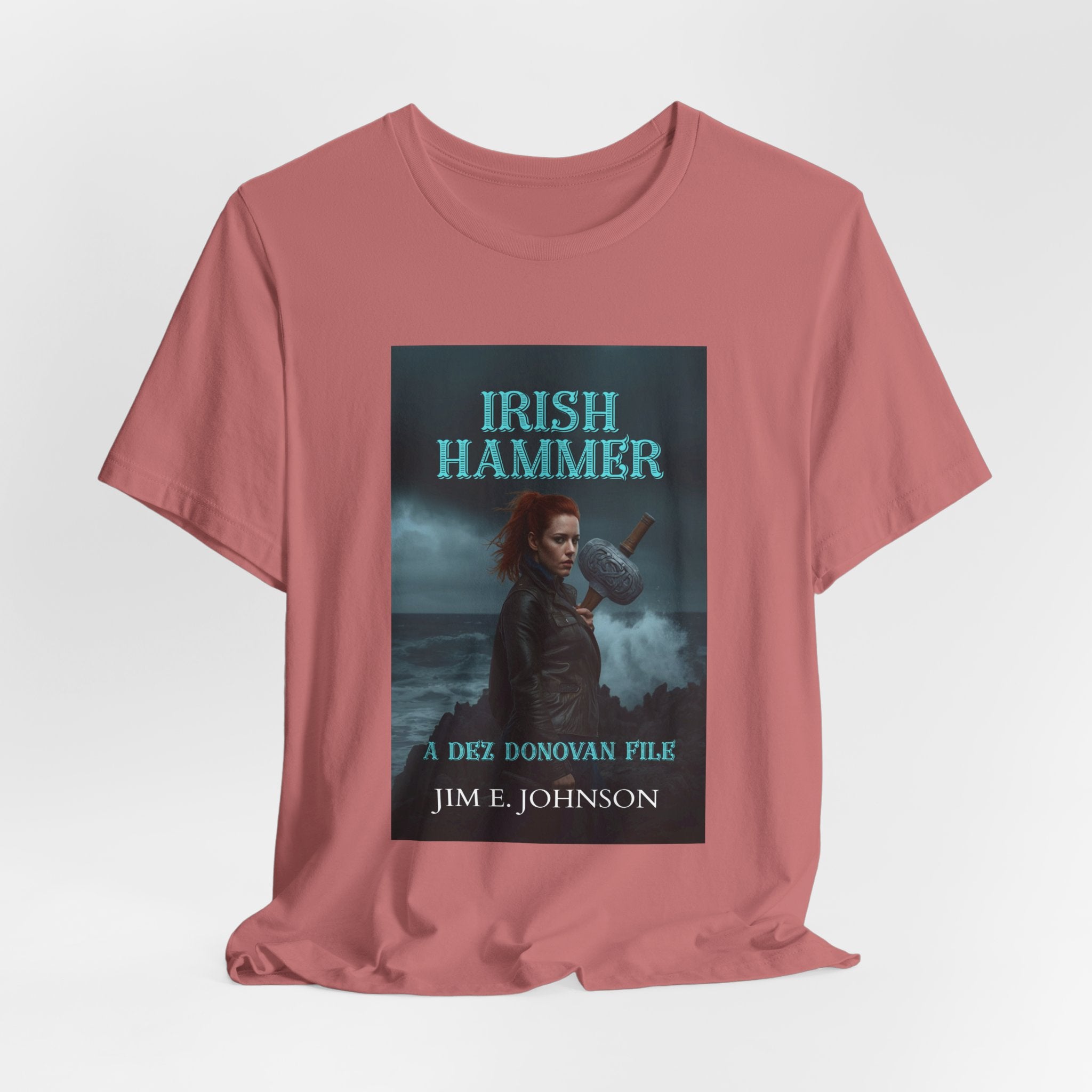 Irish Hammer Graphic Tee — 'Irish Hammer' Book Cover Shirt