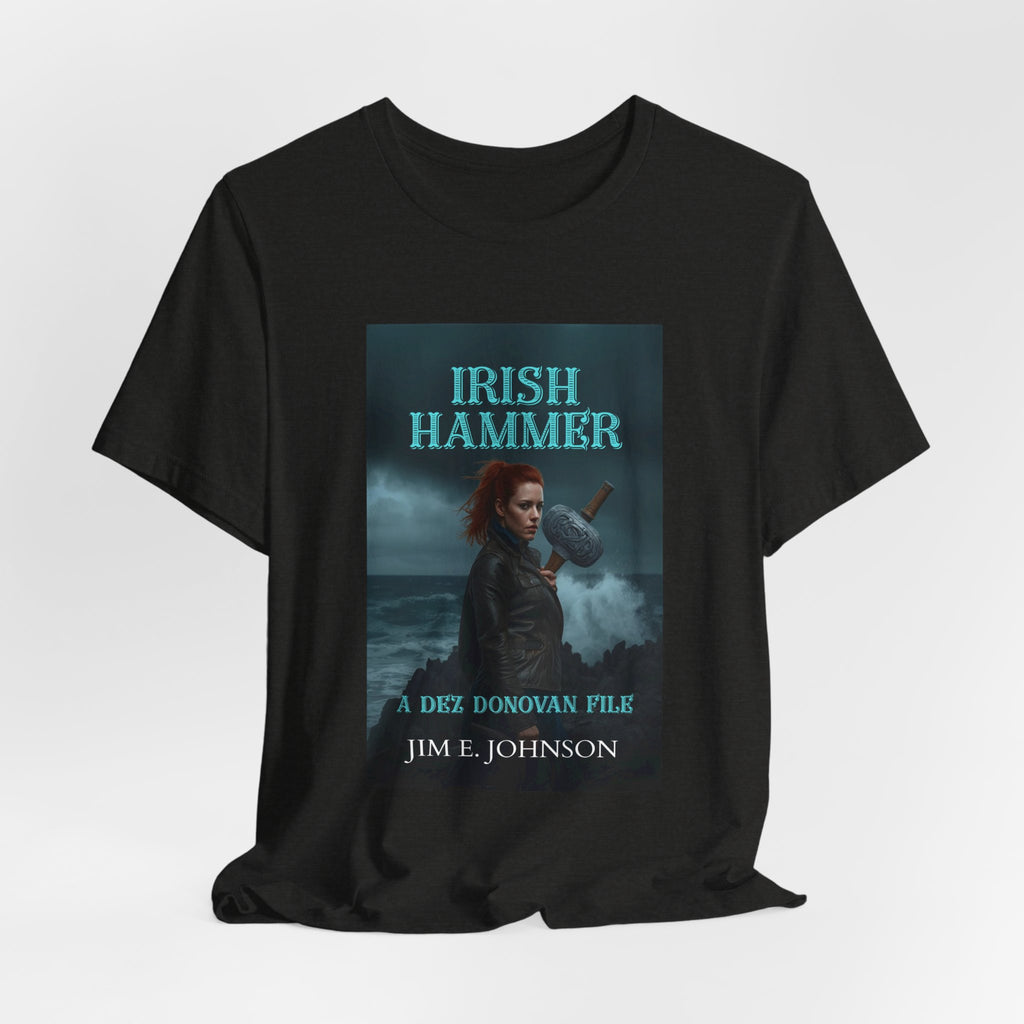 Irish Hammer Graphic Tee — 'Irish Hammer' Book Cover Shirt
