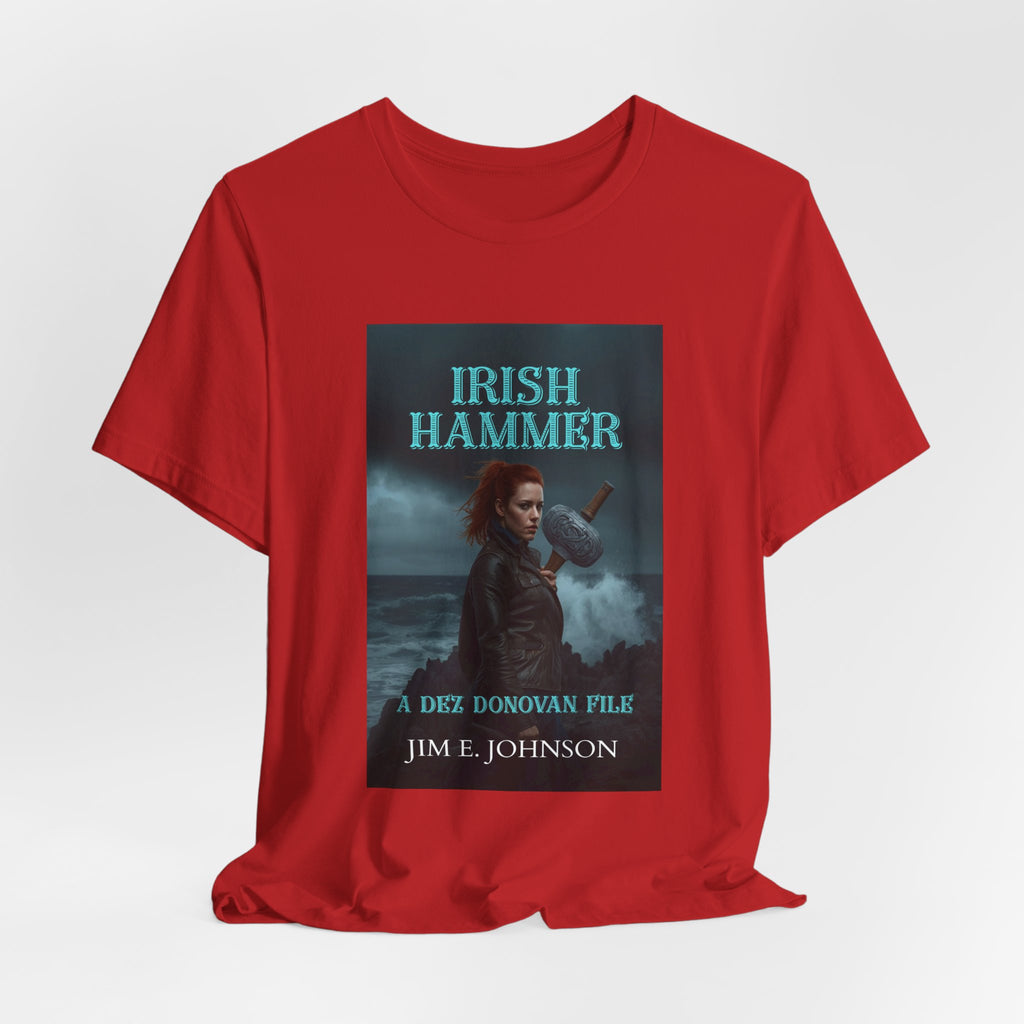 Irish Hammer Graphic Tee — 'Irish Hammer' Book Cover Shirt