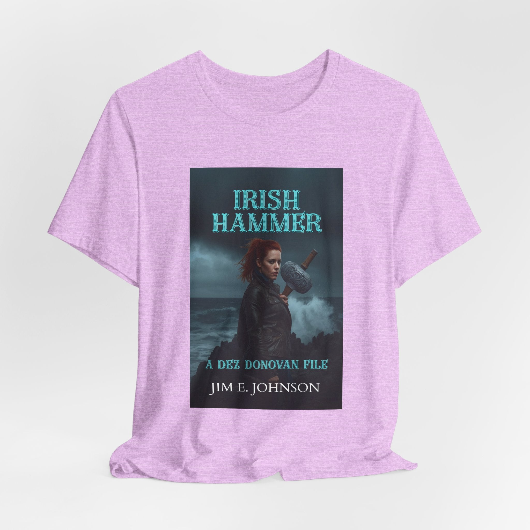 Irish Hammer Graphic Tee — 'Irish Hammer' Book Cover Shirt