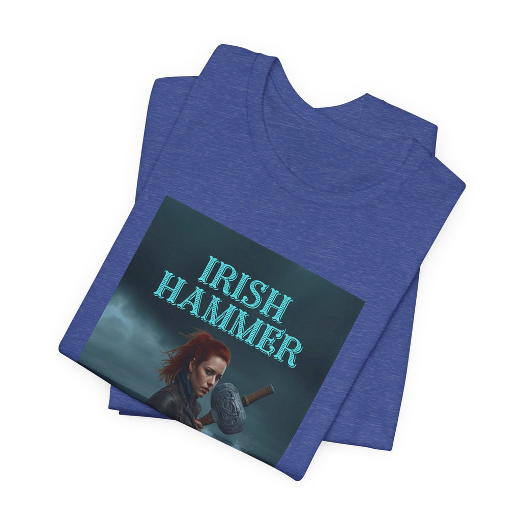 Irish Hammer Graphic Tee — 'Irish Hammer' Book Cover Shirt