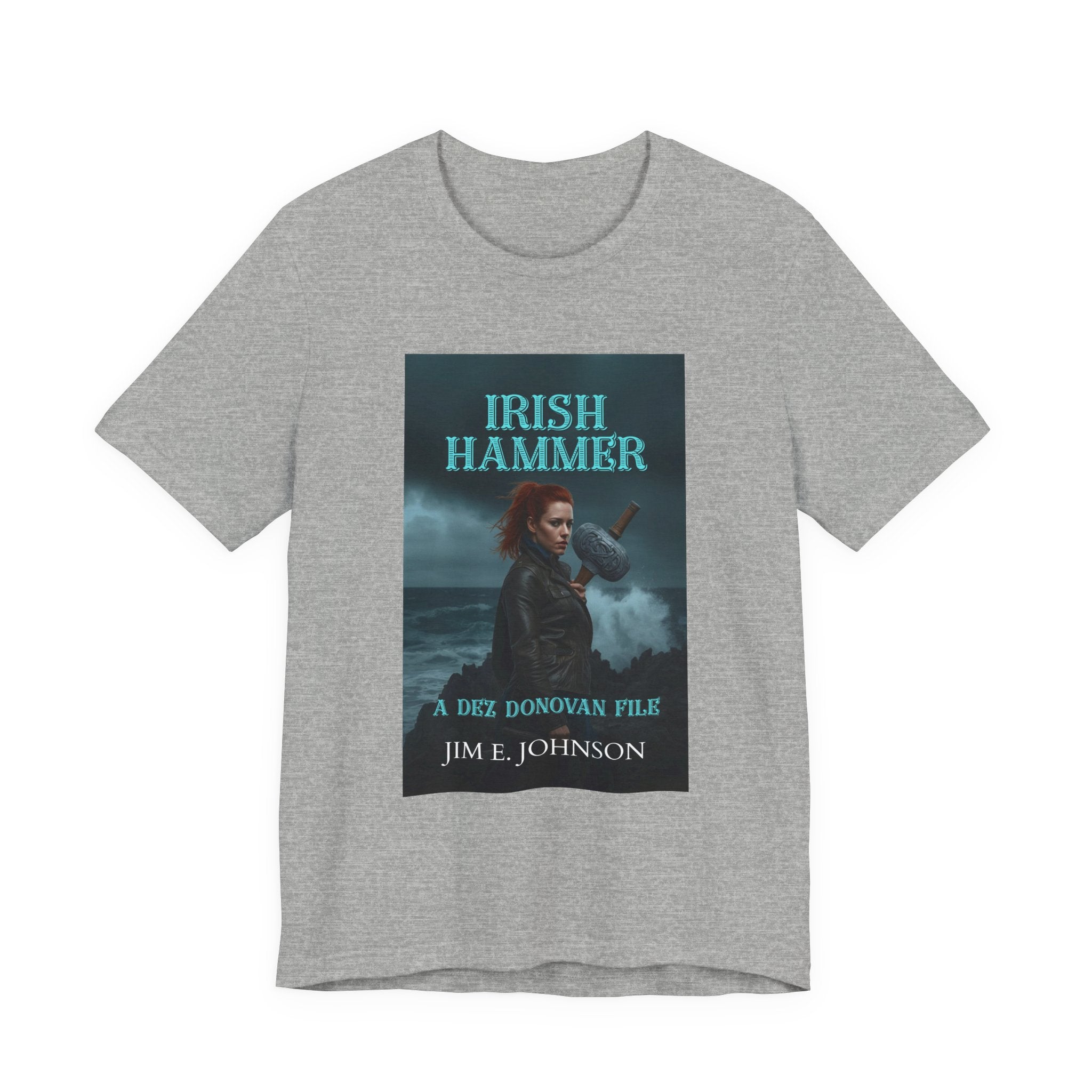 Irish Hammer Graphic Tee — 'Irish Hammer' Book Cover Shirt