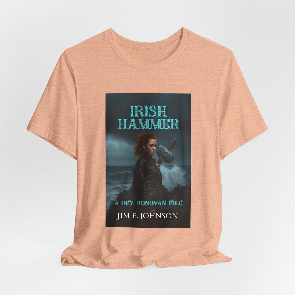 Irish Hammer Graphic Tee — 'Irish Hammer' Book Cover Shirt