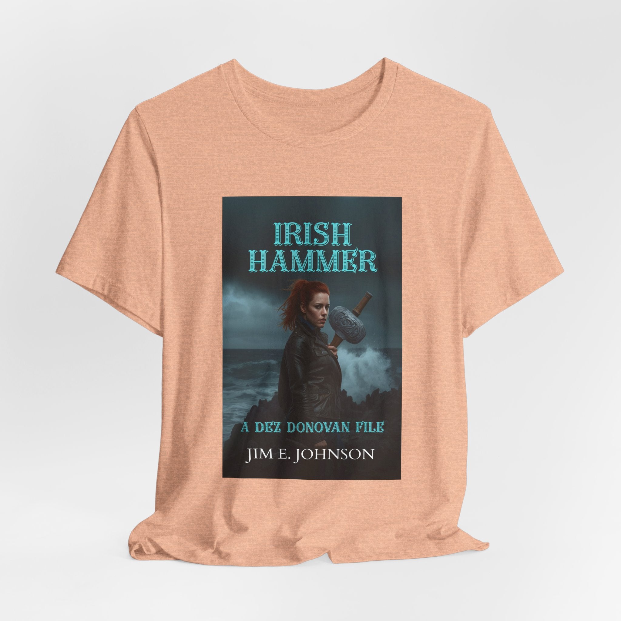 Irish Hammer Graphic Tee — 'Irish Hammer' Book Cover Shirt