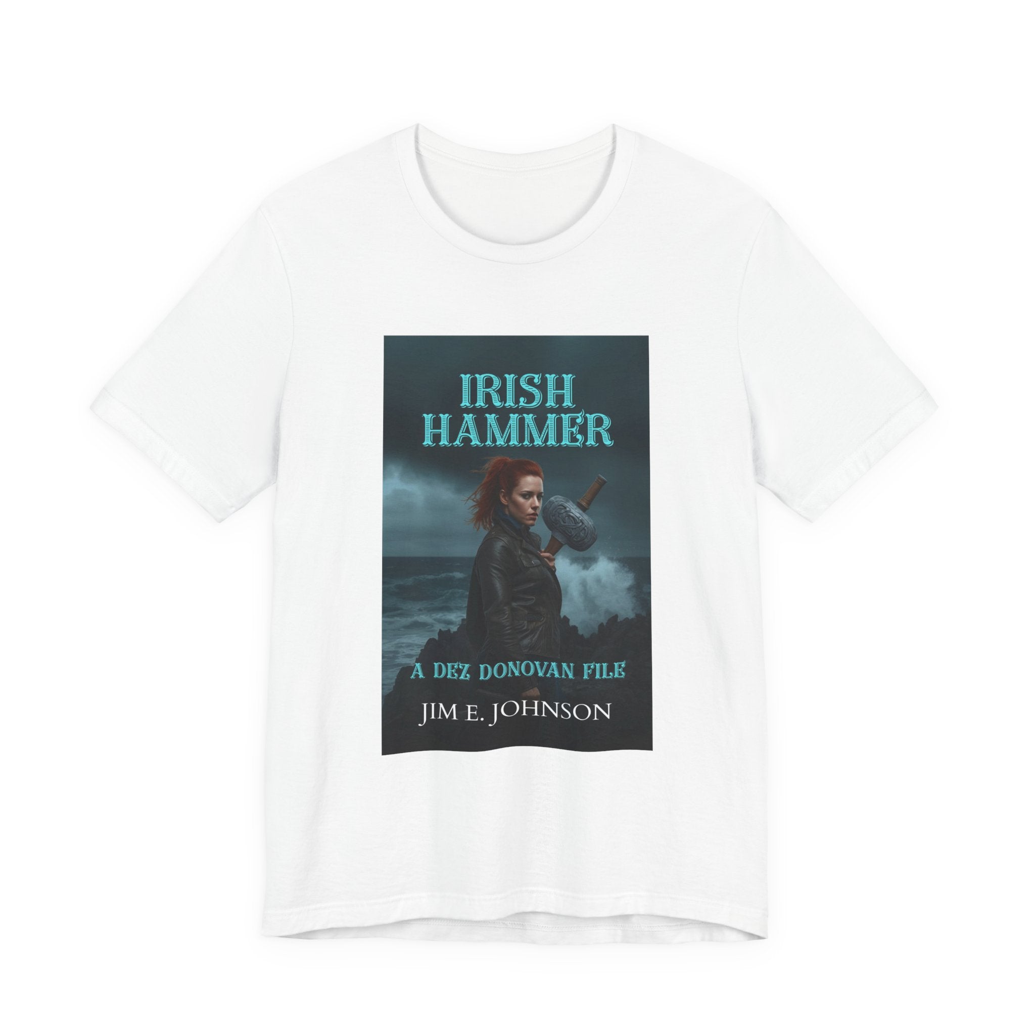 Irish Hammer Graphic Tee — 'Irish Hammer' Book Cover Shirt