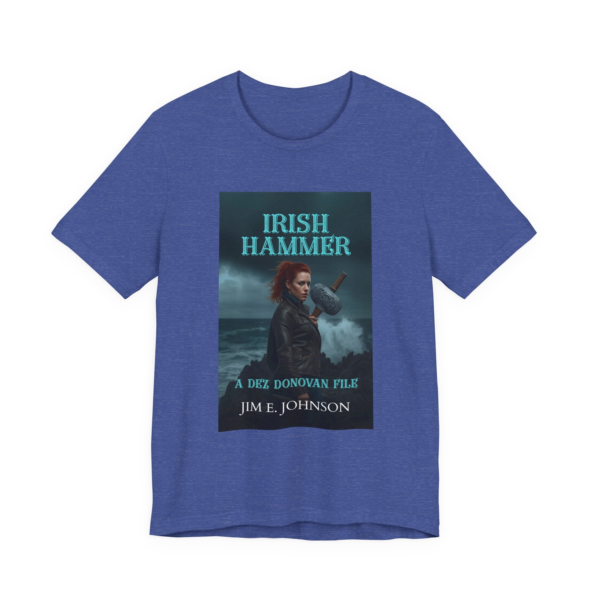 Irish Hammer Graphic Tee — 'Irish Hammer' Book Cover Shirt
