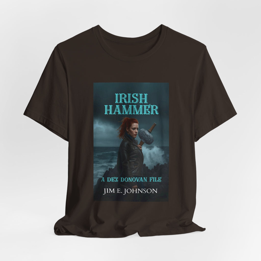 Irish Hammer Graphic Tee — 'Irish Hammer' Book Cover Shirt