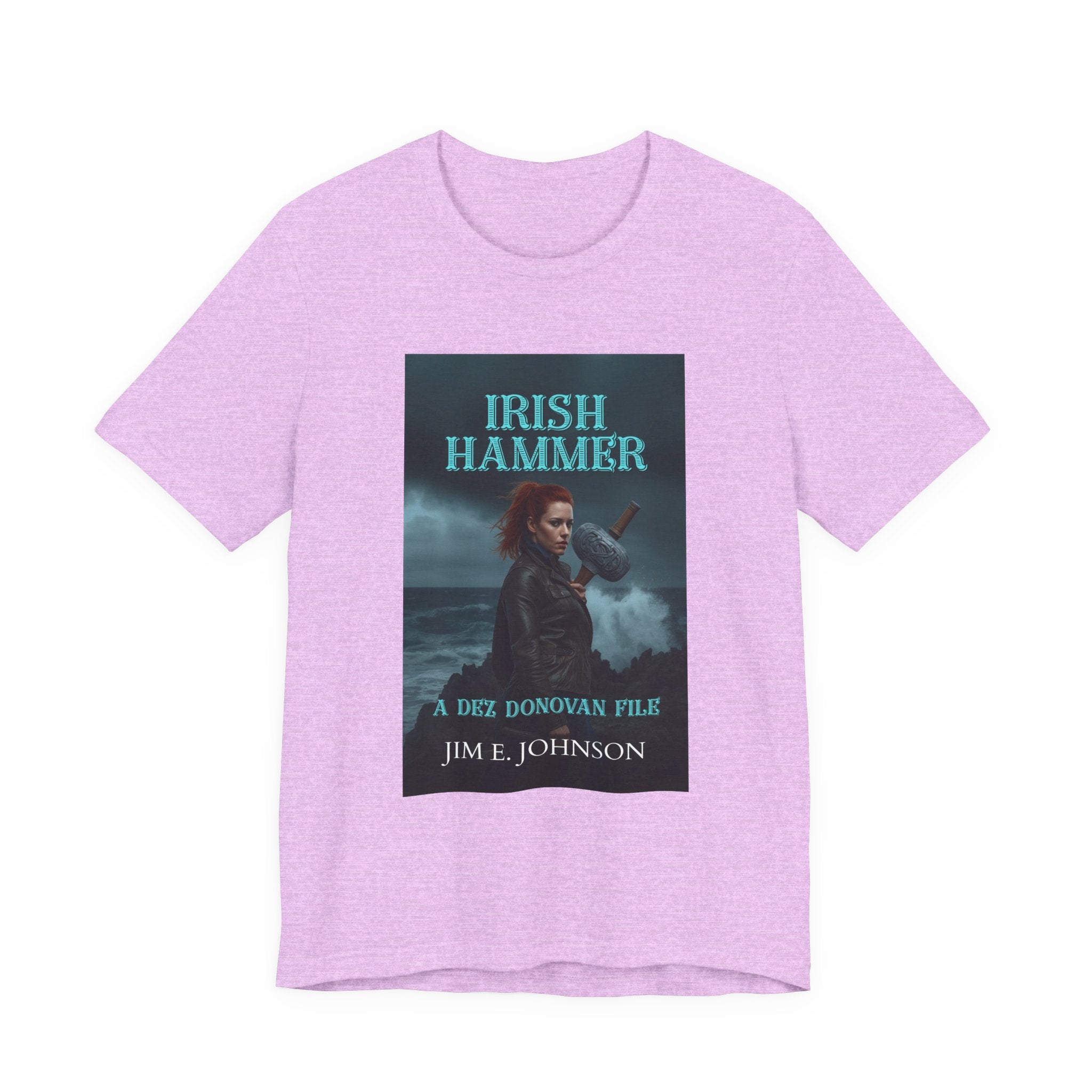 Irish Hammer Graphic Tee — 'Irish Hammer' Book Cover Shirt