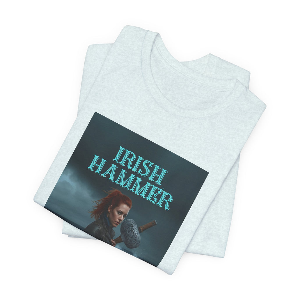 Irish Hammer Graphic Tee — 'Irish Hammer' Book Cover Shirt