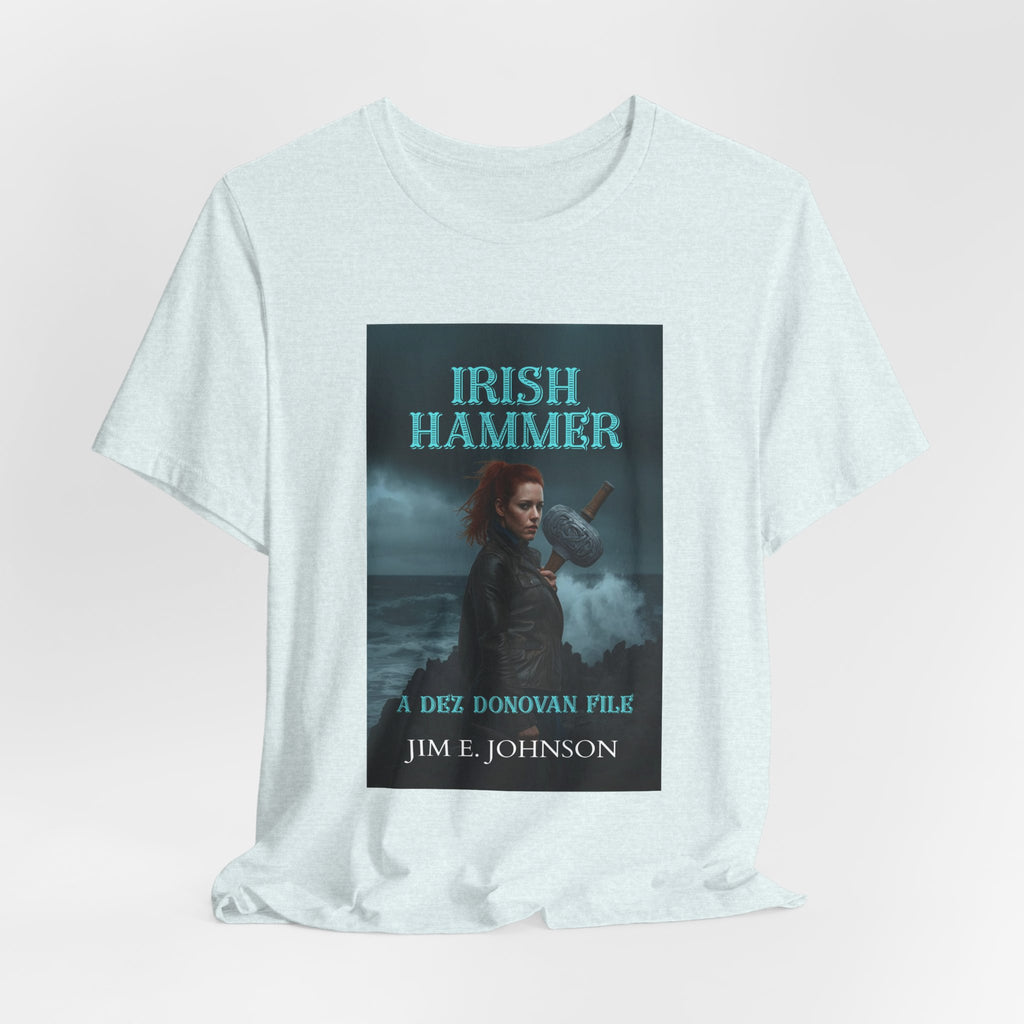 Irish Hammer Graphic Tee — 'Irish Hammer' Book Cover Shirt