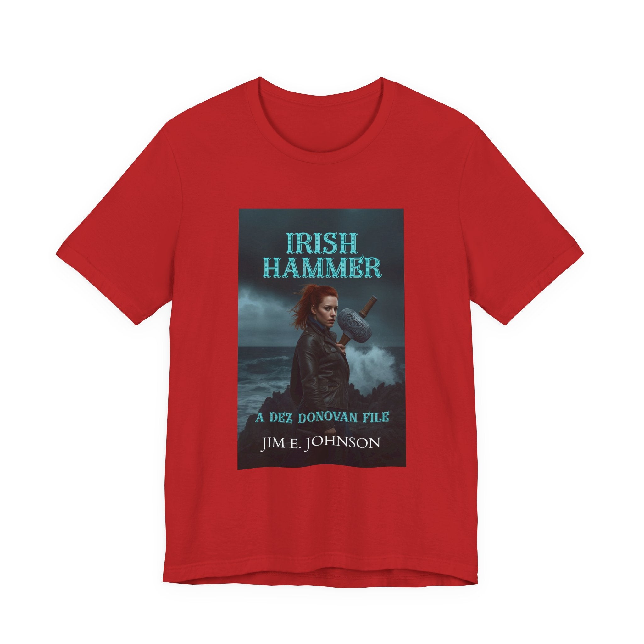 Irish Hammer Graphic Tee — 'Irish Hammer' Book Cover Shirt