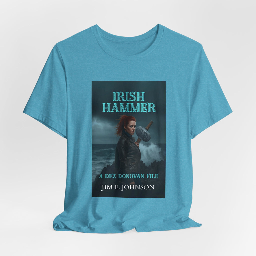 Irish Hammer Graphic Tee — 'Irish Hammer' Book Cover Shirt