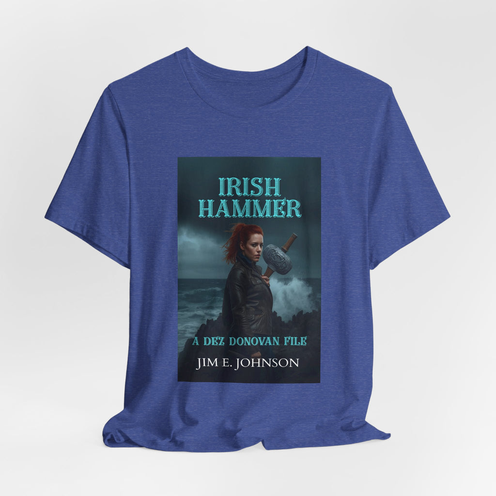 Irish Hammer Graphic Tee — 'Irish Hammer' Book Cover Shirt
