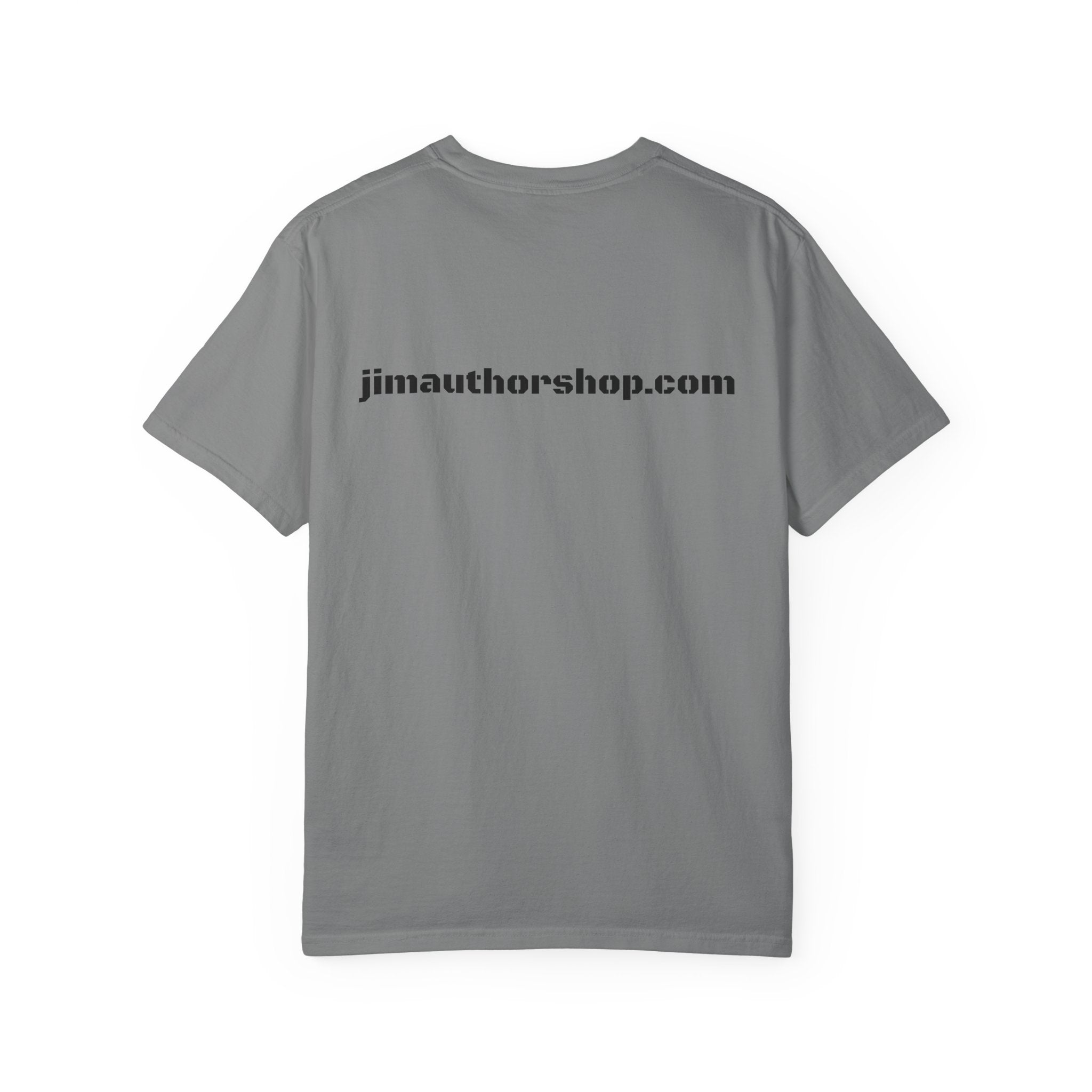 Book Cover Tee — "Body Slams and Wounded Plans" Literary T‑Shirt