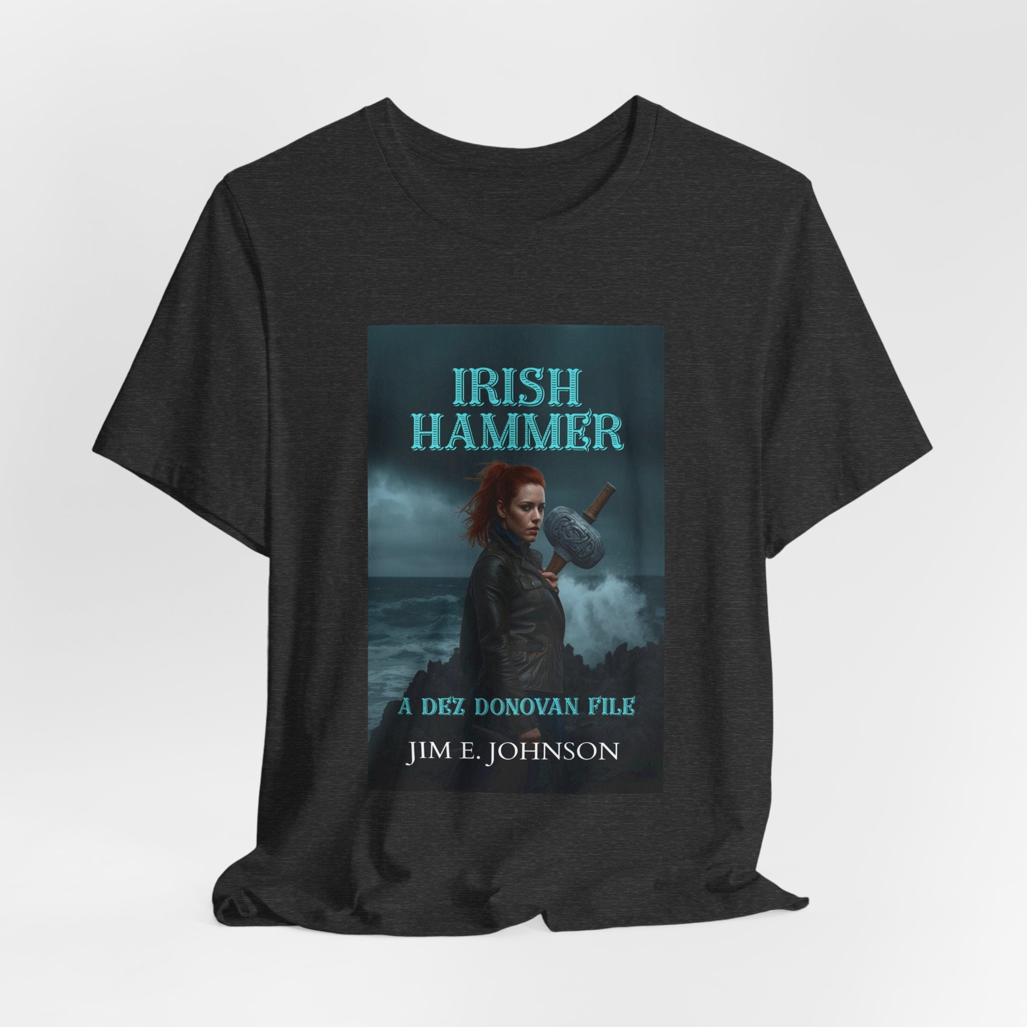 Irish Hammer Graphic Tee — 'Irish Hammer' Book Cover Shirt