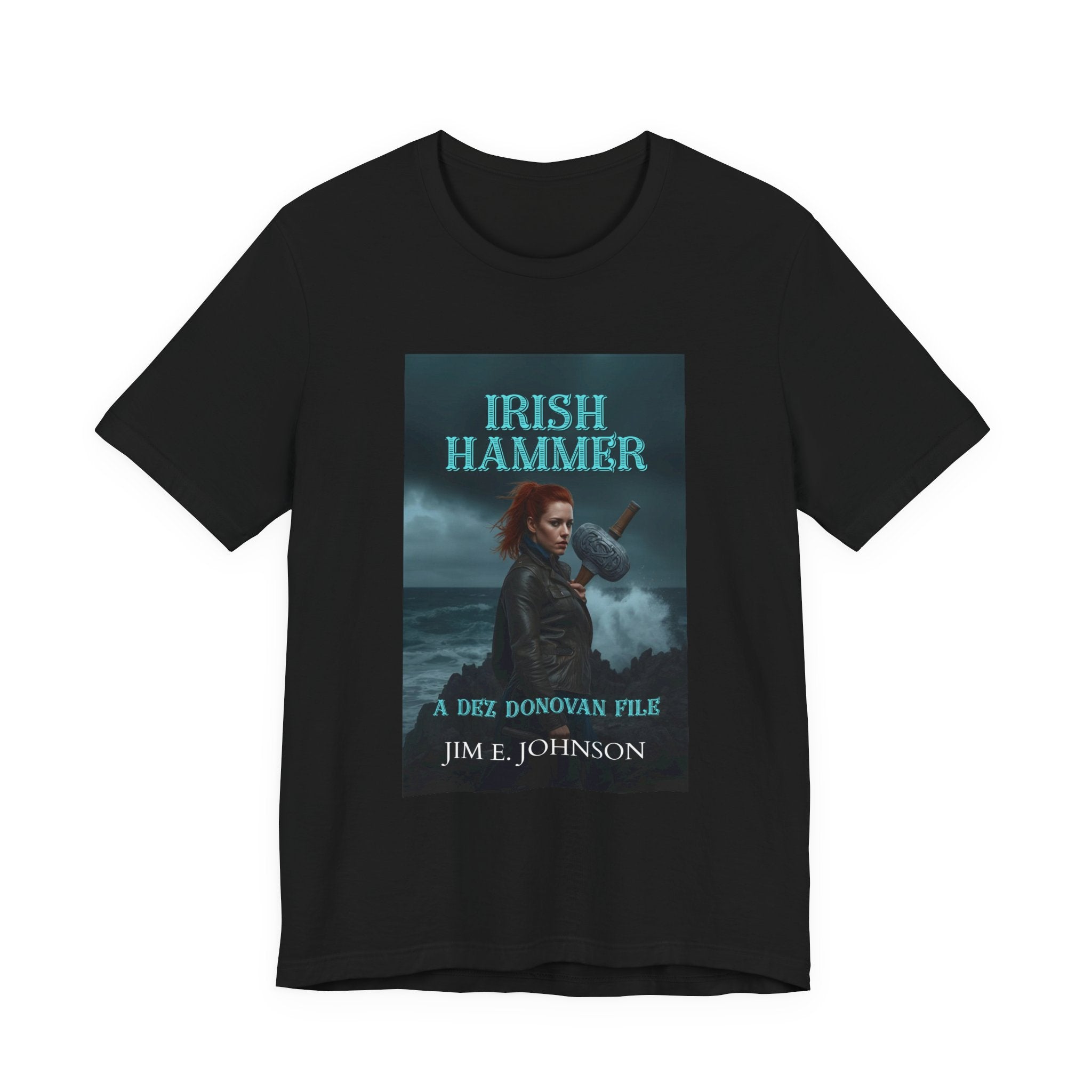 Irish Hammer Graphic Tee — 'Irish Hammer' Book Cover Shirt