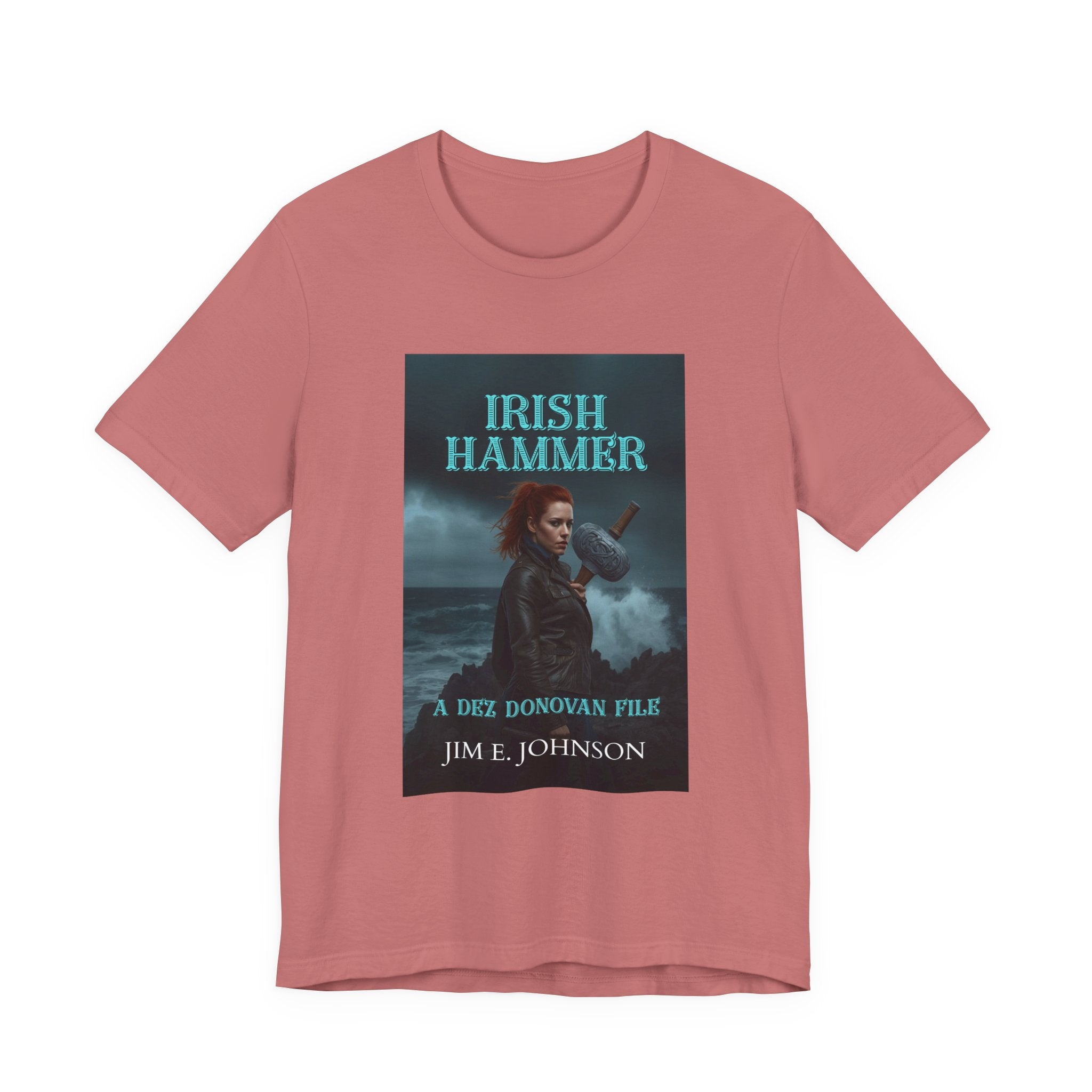 Irish Hammer Graphic Tee — 'Irish Hammer' Book Cover Shirt