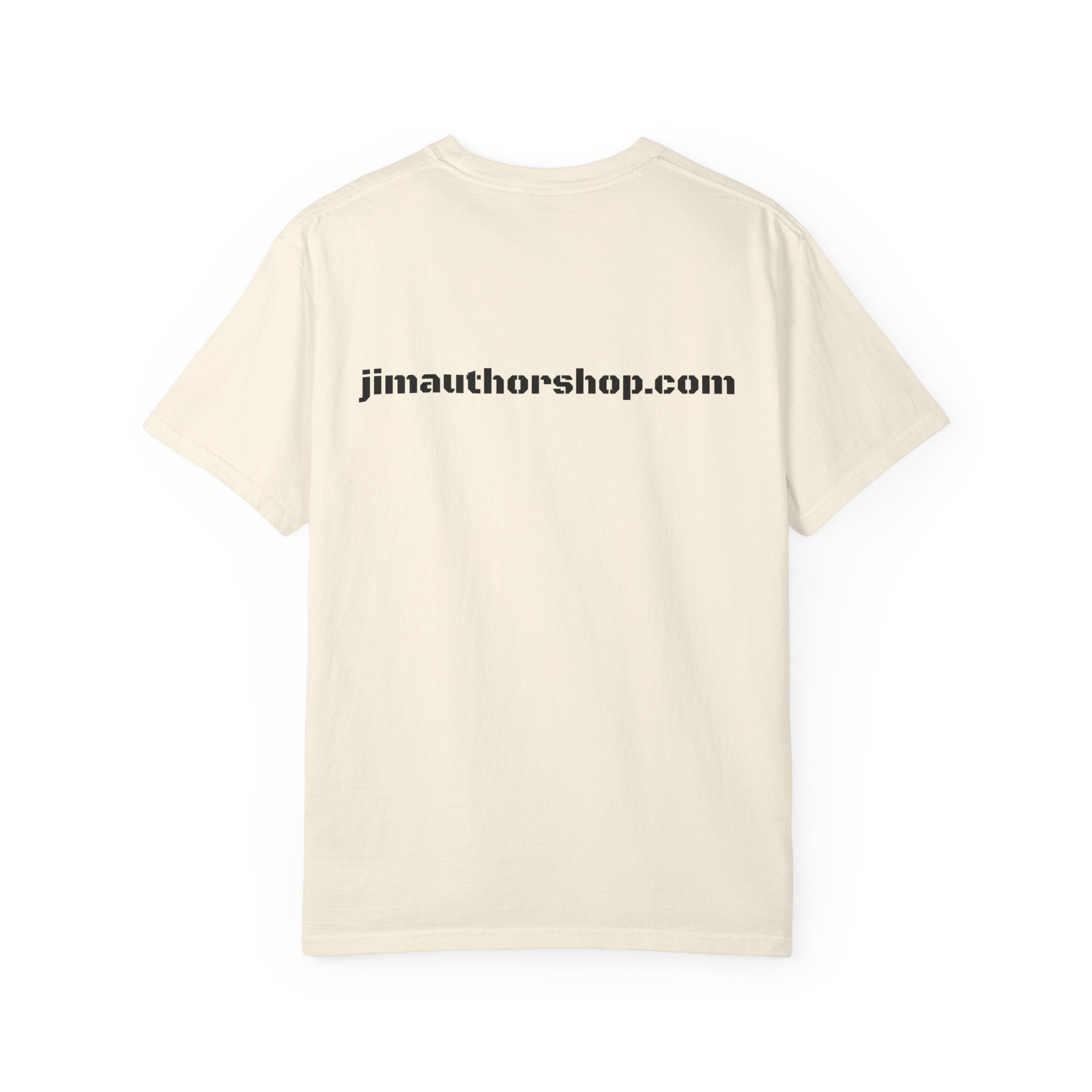 Book Cover Tee — "Body Slams and Wounded Plans" Literary T‑Shirt