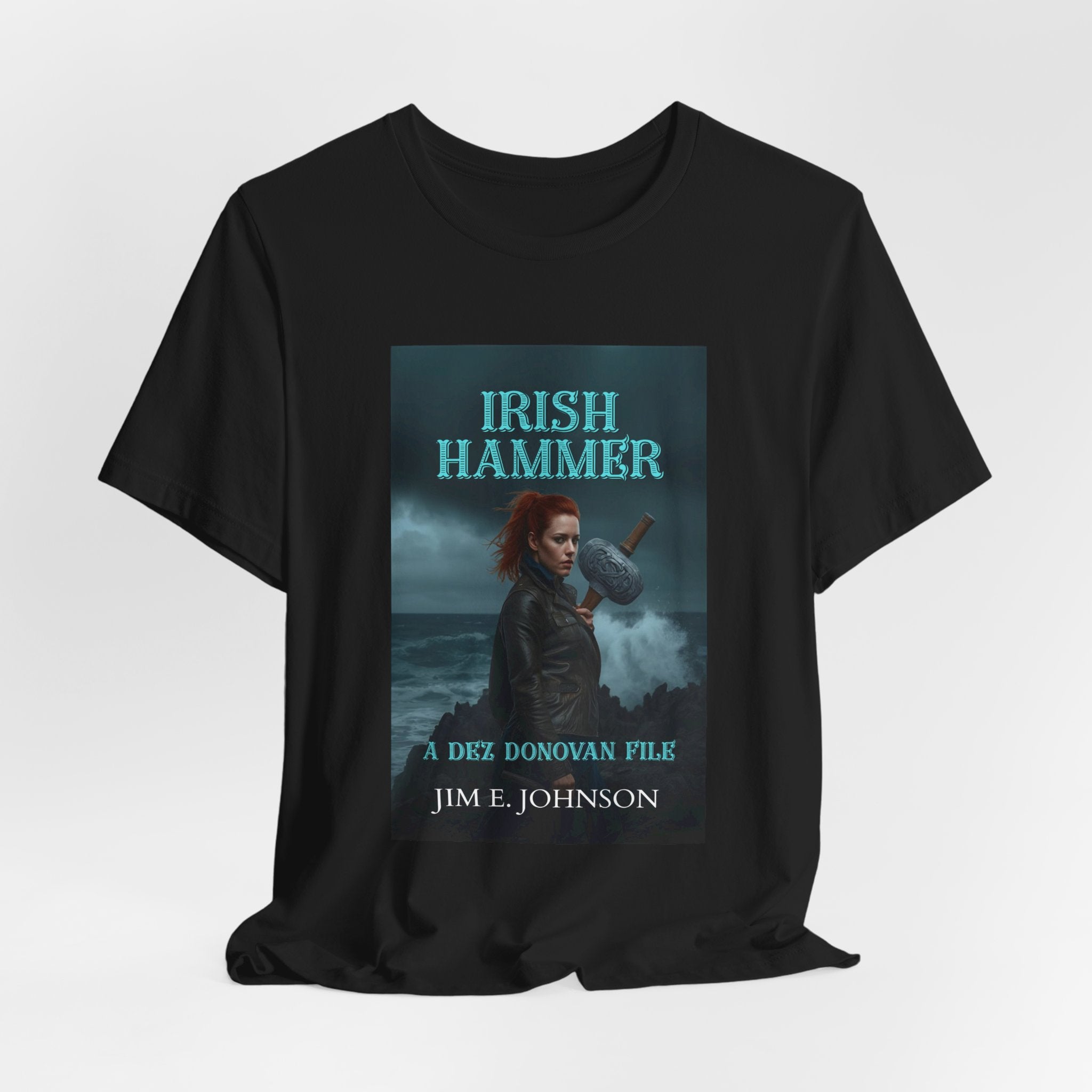 Irish Hammer Graphic Tee — 'Irish Hammer' Book Cover Shirt