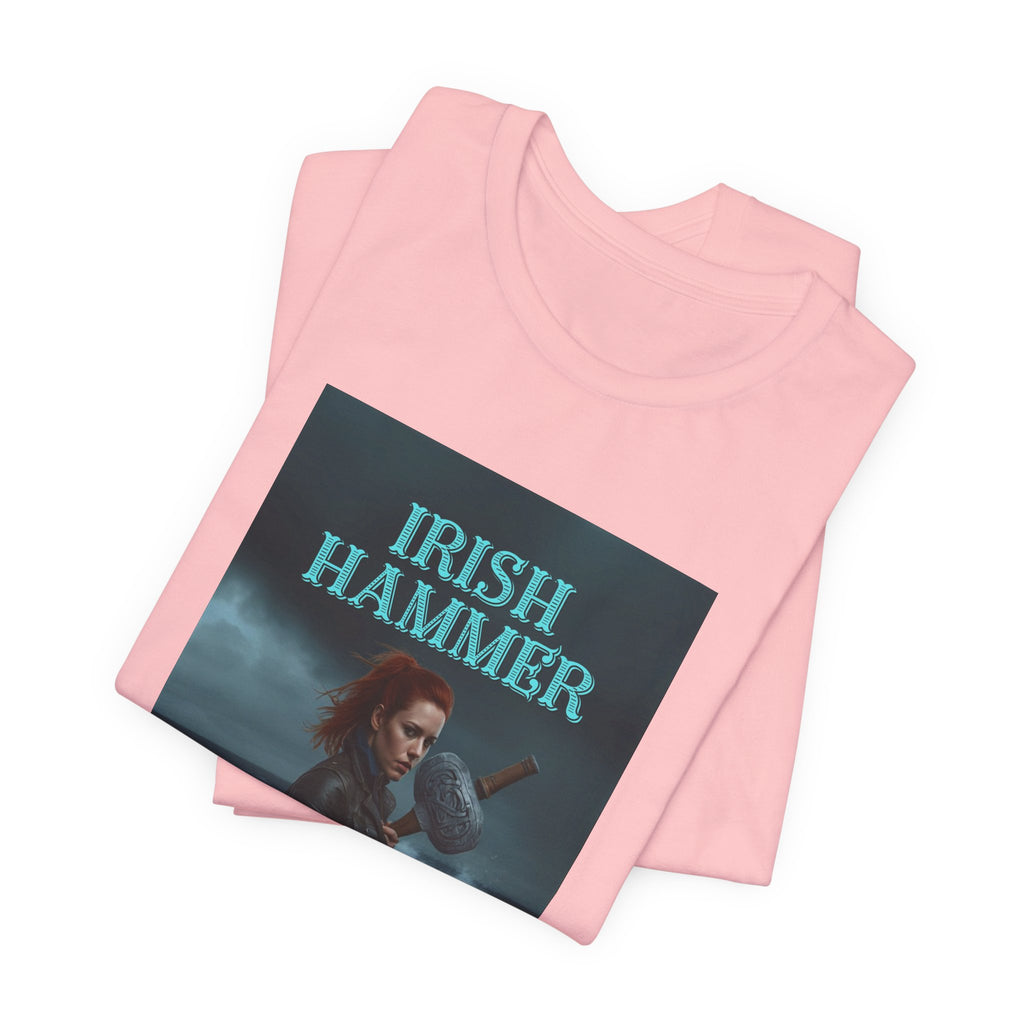 Irish Hammer Graphic Tee — 'Irish Hammer' Book Cover Shirt