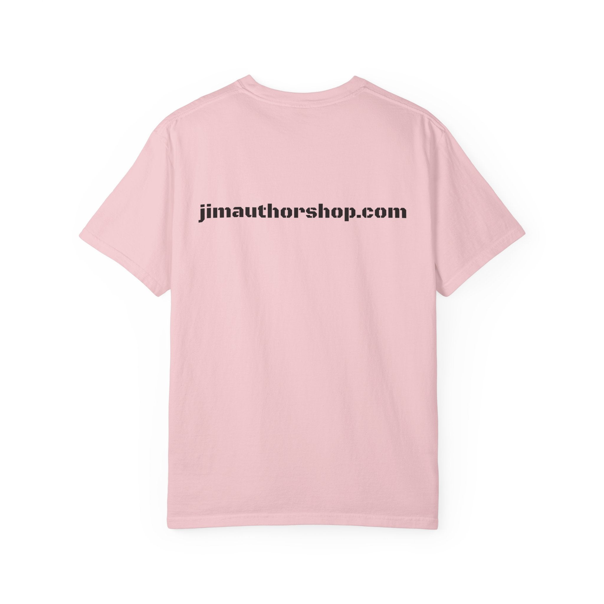 Book Cover Tee — "Body Slams and Wounded Plans" Literary T‑Shirt
