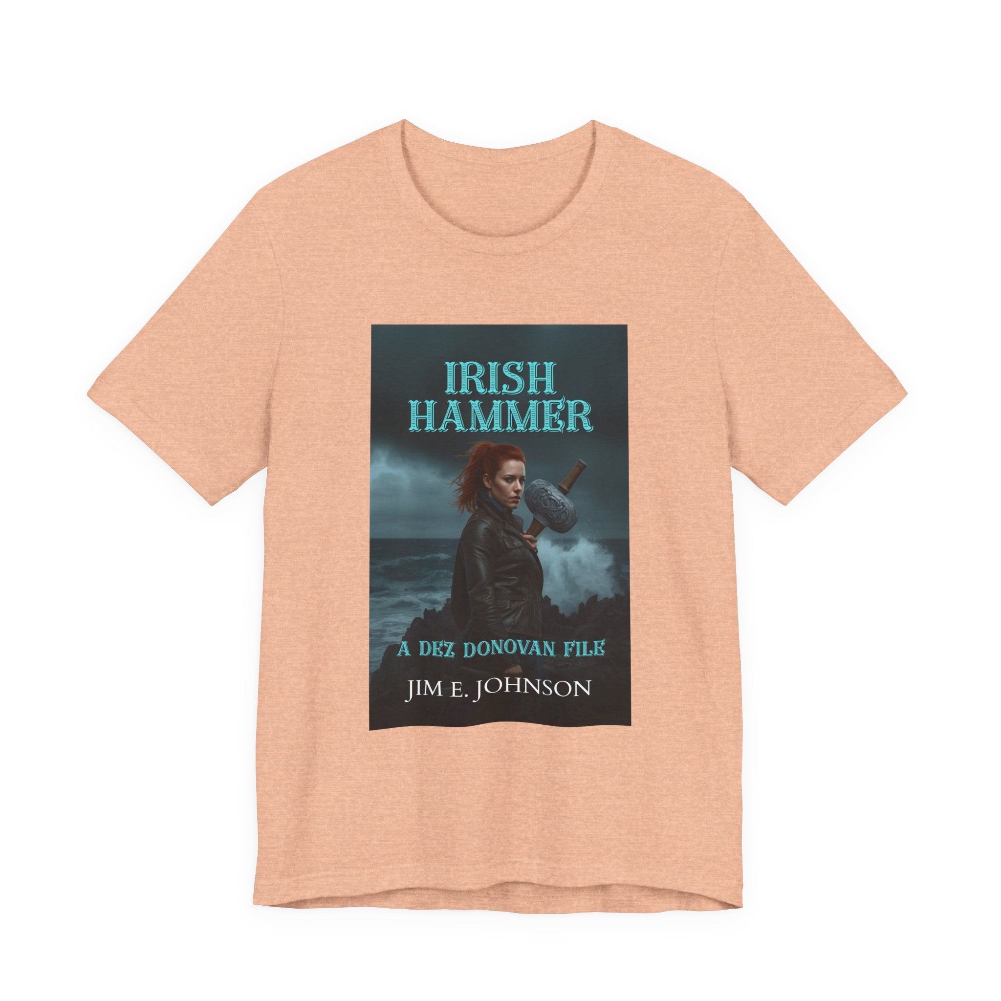 Irish Hammer Graphic Tee — 'Irish Hammer' Book Cover Shirt