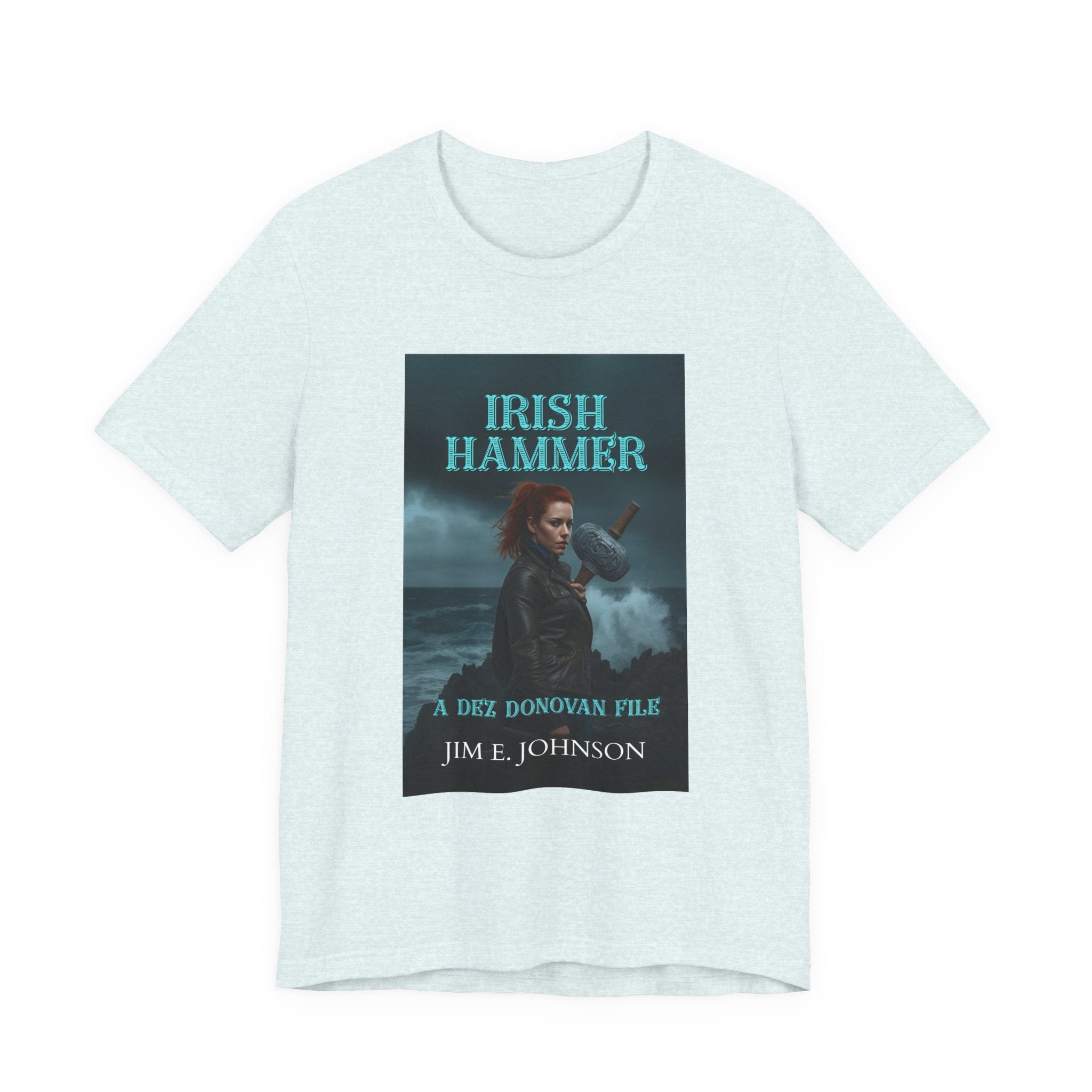 Irish Hammer Graphic Tee — 'Irish Hammer' Book Cover Shirt