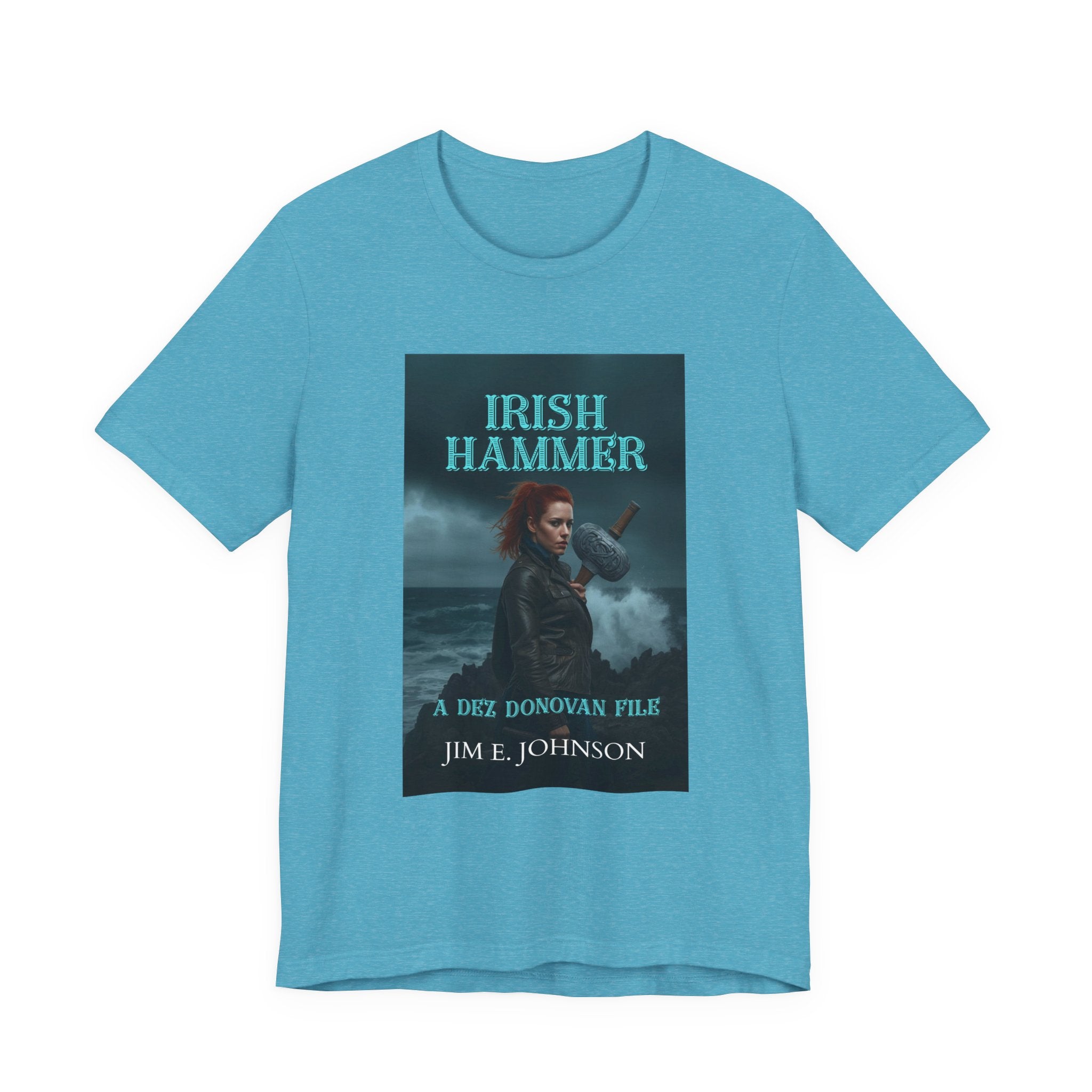 Irish Hammer Graphic Tee — 'Irish Hammer' Book Cover Shirt