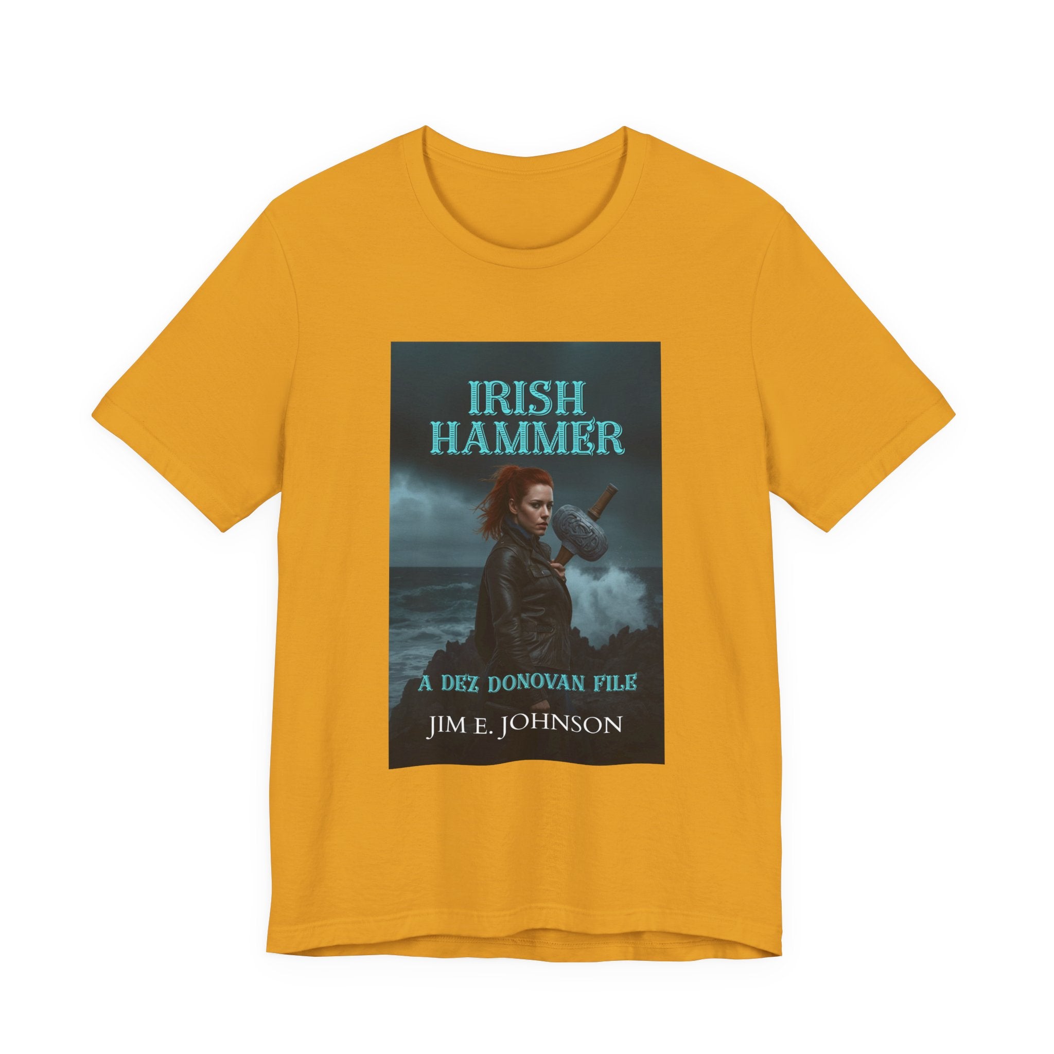 Irish Hammer Graphic Tee — 'Irish Hammer' Book Cover Shirt