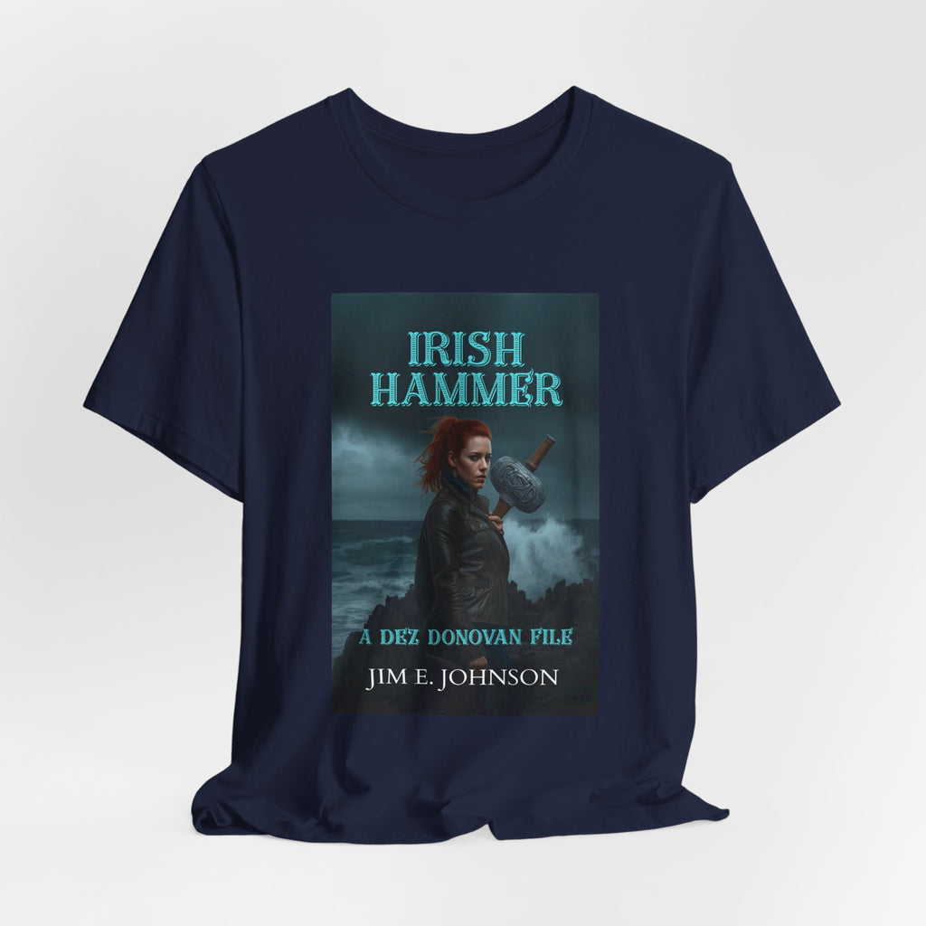 Irish Hammer Graphic Tee — 'Irish Hammer' Book Cover Shirt