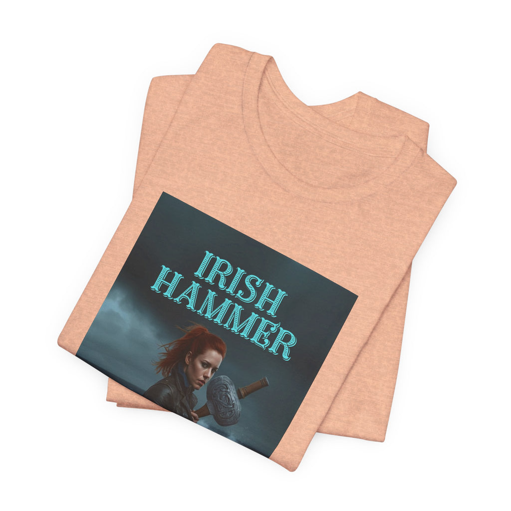 Irish Hammer Graphic Tee — 'Irish Hammer' Book Cover Shirt