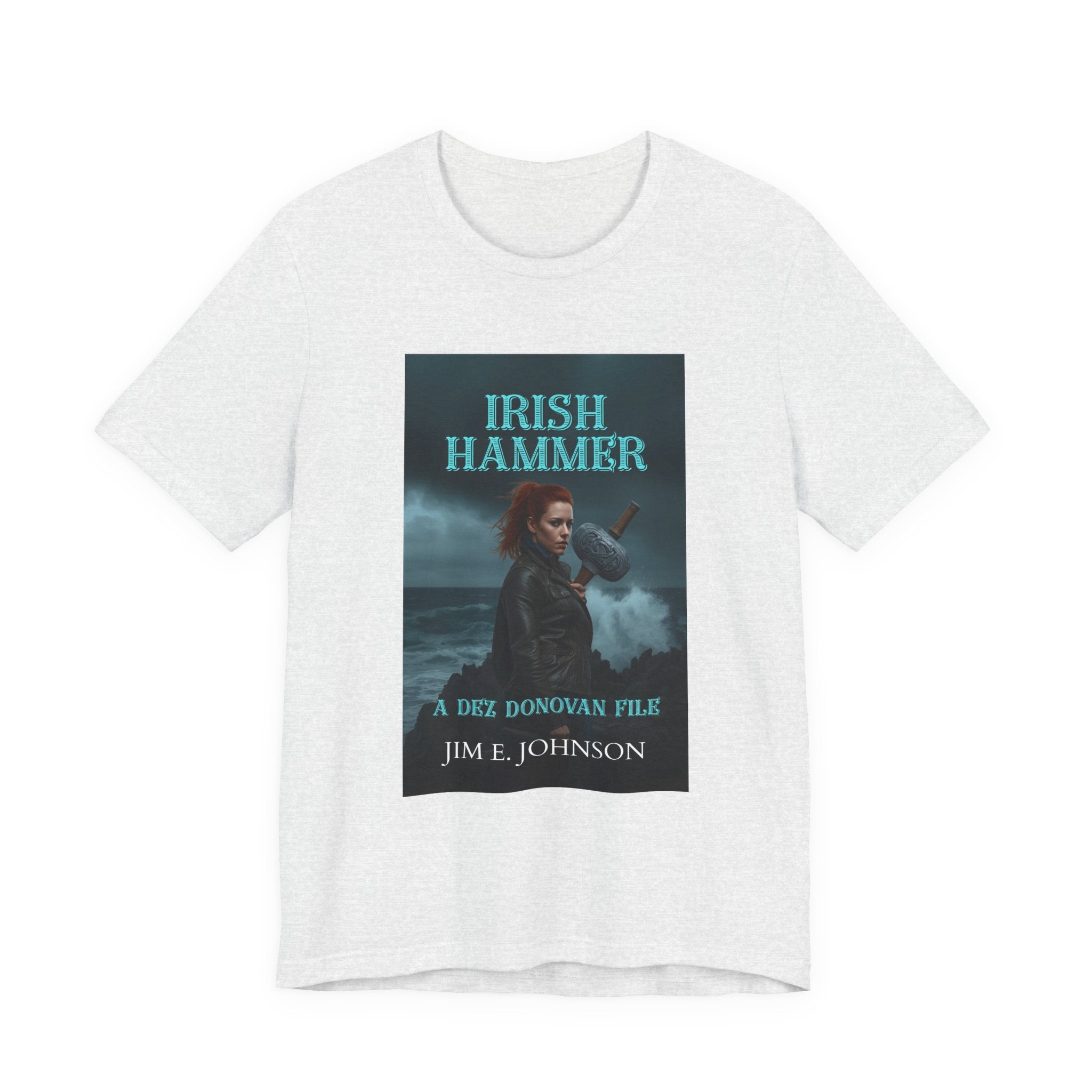 Irish Hammer Graphic Tee — 'Irish Hammer' Book Cover Shirt