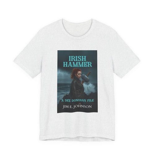 Irish Hammer Graphic Tee — 'Irish Hammer' Book Cover Shirt