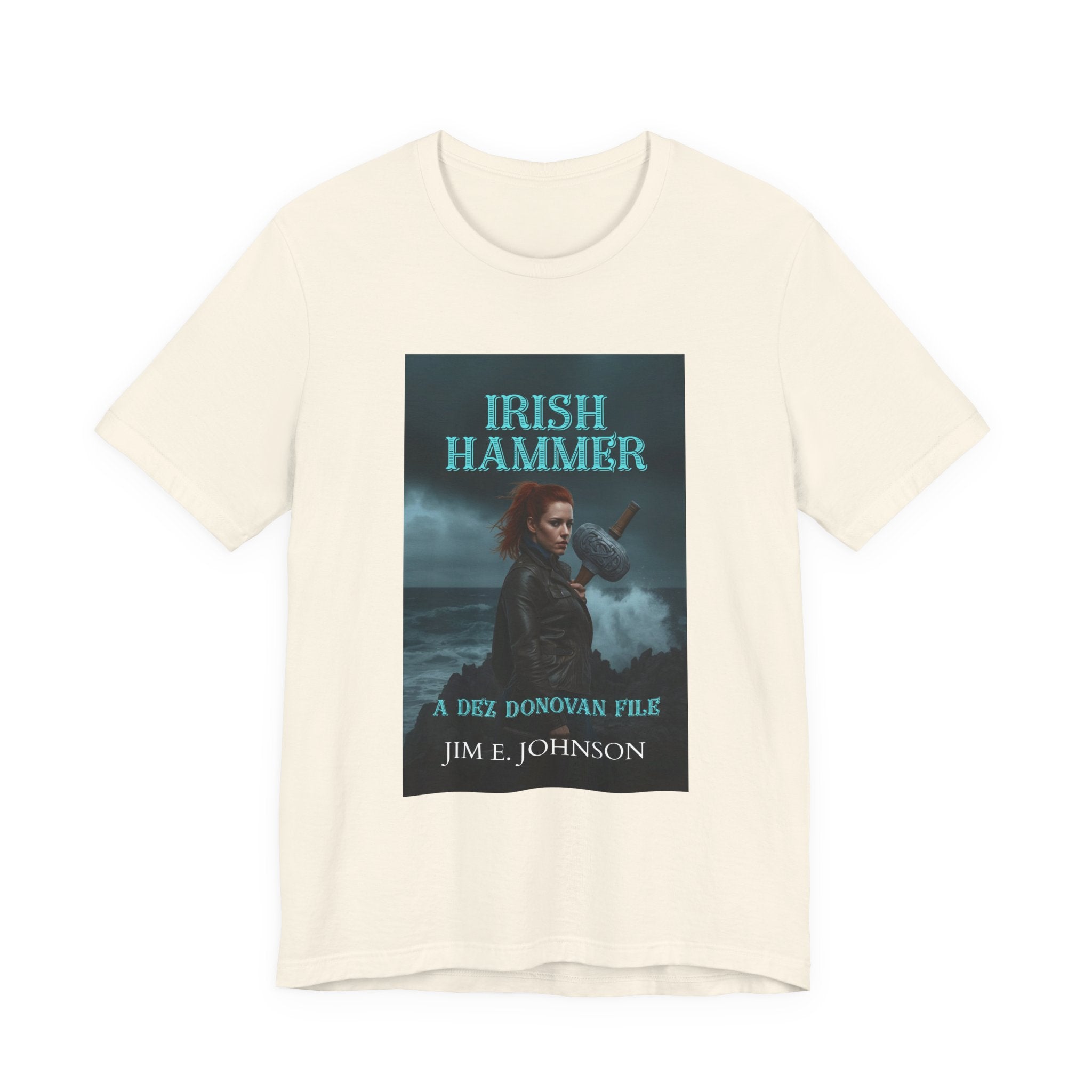 Irish Hammer Graphic Tee — 'Irish Hammer' Book Cover Shirt