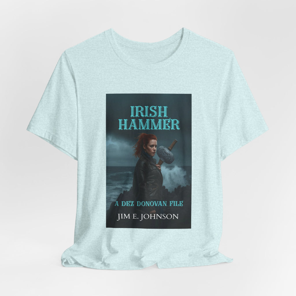 Irish Hammer Graphic Tee — 'Irish Hammer' Book Cover Shirt