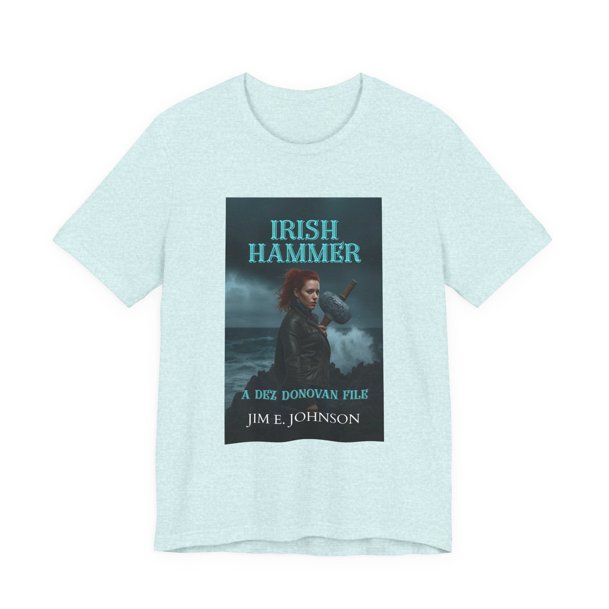 Irish Hammer Graphic Tee — 'Irish Hammer' Book Cover Shirt